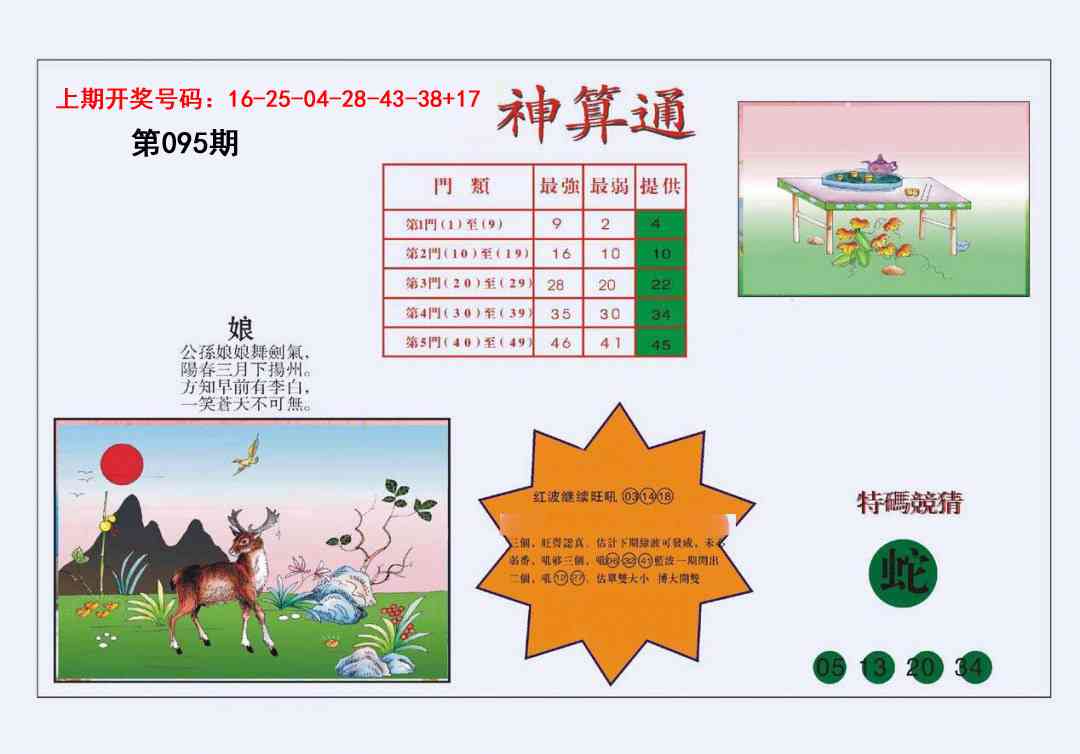 095期4-台湾神算[图]